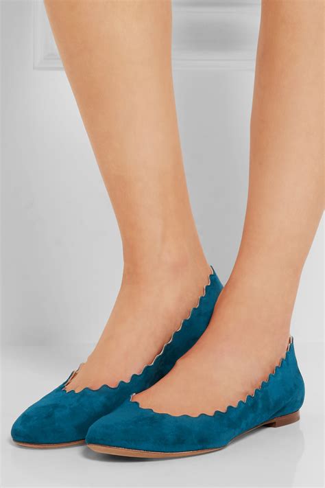 chloe flats|chloe flats scalloped.